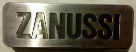 Fregio stemma logo emblema originale ZANUSSI mm.130x45 come nuovo