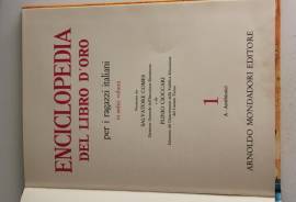 Enciclopedia + Atlante del Libro D’Oro per i Ragazzi Italiani, Mondadori 1961