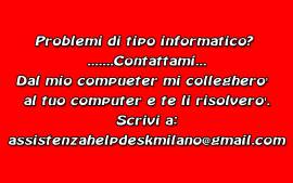 Assistenza tecnica informatica on line da remoto 