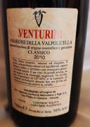 AMARONE DELLA VALPOLICELLA VENTURINI 2010.