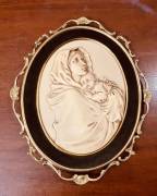 Cameo d’epoca ovale 