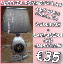 Lampade bottiglie artigianali 