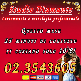 25 minuti di consulto con 10 € - Cartomanzia professionale