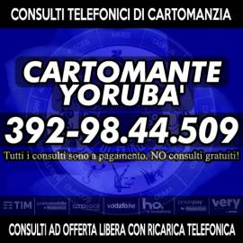 Servizio professionale telefonico di Cartomanzia con lettura dei Tarocchi [il Cartomante Yorubà]