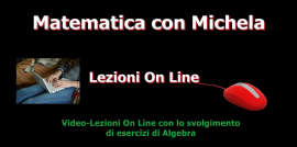 Lezioni on line di Algebra