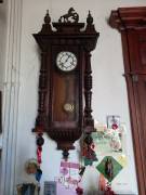 orologio/pendolo antico in legno