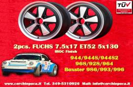 2 pz. cerchi Porsche Fuchs 7.5x17 ET52 944 1987-, 