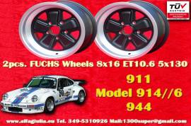 2 pz. cerchi Porsche Fuchs 8x16 ET10.6 911 SC, Car