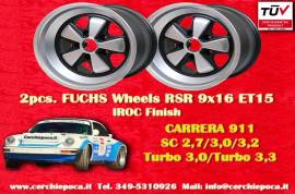 2 pz. cerchi Porsche Fuchs 9x16 ET15 911 SC, Carre