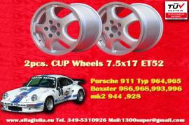 2 pz. cerchi Porsche Cup 7.5x17 ET52 944 1987-, 94