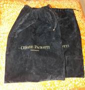 DUE SACCHETTI PORTA SCARPE CESARE PACIOTTI