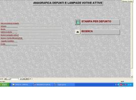 SOFTWARE GESTIONALE SERVIZIO LAMPADE VOTIVE PERMANENTI SU PEN DRIVE O PER EMAIL