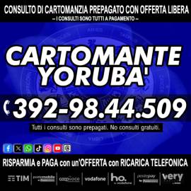 Lettura dei Tarocchi con offerta con ricarica telefonica - Il Cartomante Yoruba'