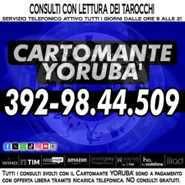 Lettura dei Tarocchi con offerta con ricarica telefonica - Il Cartomante Yoruba'