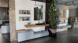 Specchio, n. 2 mobili bagno con specchi