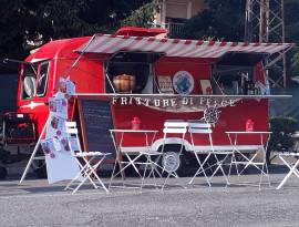 Caravan vintage per streetfood