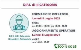 Formazione addestramento DPI 3 Categoria | Dispositivi Anticaduta | Corso Sicurezza Torino