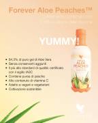 Forever Aloe Peaches: aloe vera al gusto PESCA