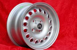 4 pz. cerchi Alfa Romeo GTA 7x15 ET35 105 Berlina,