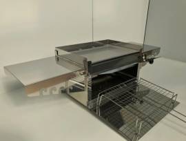 BARBECUE PROFESSIONALE INOX A GAS