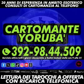 Cartomanzia per una vita piena di armonia - Cartomante YORUBA'