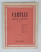 METODO COMPLETO DI CHITARRA DI CARULLI F. Editore: Ricordi, gennaio 1976 ottimo