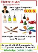 Come montare ventilatore a soffitto Roma 