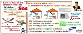 Montaggio smontaggio condizionatore Torvaianica 