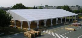 Tendostruttura Nuova 20x40m. H min. 4m., H max 7,2m