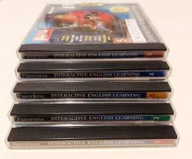 CD-ROM DI PANORAMA DA 1-5 MICROSOFT ENCARTA INTERACTIVE ENGLISH LEARNING