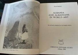 Albania and Albanians in World Art by Hudhri Ferid Editore: Christos Giovanis A.E.B.E. Athens, 1990