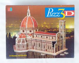 PUZZ 3D IL DUOMO DI FIRENZE 802 PEZZI RIVESTITI DI GOMMAPIUMA ED.MB,