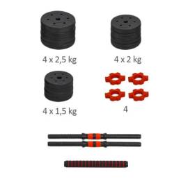 Set Bilanciere E Manubri Da 25 Kg