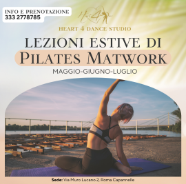 CORSO ESTIVO DI PILATES