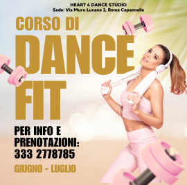 CORSO ESTIVO DI DANCE FIT