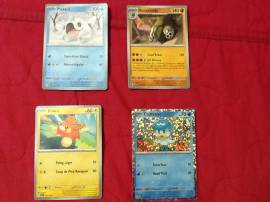 Pokemon - Lotto di n.4 cards NUOVE