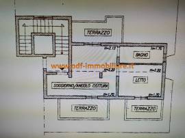 Appartamento di 40 mq a Monterotondo Scalo con 3 terrazzini e box auto