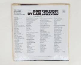 Raro Vinile 33 giri Bob Dylan The times they are A-Changin' Etichetta: Columbia - KCS 8905