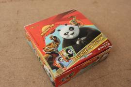 Confezione scatola Peluche card Kung Fu Panda, Box nuovo da collezione, rare EDI