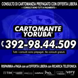 Un consulto di Cartomanzia con il Cartomante YORUBA' è veramente alla portata di tutti!