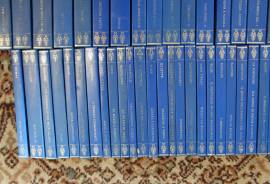 Collezione/Lotto 68 pz Libri BUR anni 60 copertina blu scritte oro Rizzoli