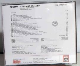 FAMIGLIA CRISTIANA Gioacchino Rossini "L'Italiana in Algeri" EMI CD N.45 come nuovo 