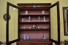 Antica Bookcase-libreria inglese stile Vittoriano