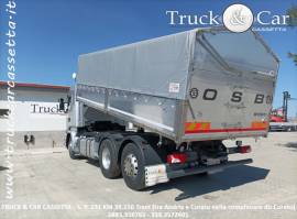 RIF.709 SCANIA R 520 – RIBALTABILE TRILATERALE NUOVO OSB IN ACCIAIO – EURO 6 – 2014