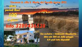 LAST MINUTE SOLO 100 € AL DI’ Vacanza in Villa S M Focallo (RG) info 3289436528 