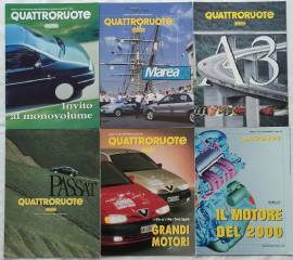 Quattroruote allegati 1994-2007 in blocco.