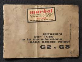 Raccolta manuali macchine utensili anni 50-60.