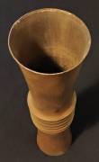 VASO IN OTTONE BATTUTO A MANO.