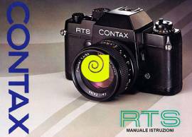 CONTAX RTS RTS II RTS III LIBRETTO MANUALE ISTRUZIONI FOTOCAMERE EPOCA