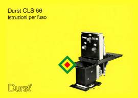 DURST 670 - CLS 35 - CLS 66 LIBRETTO MANUALE ISTRUZIONI INGRANDITORE EPOCA